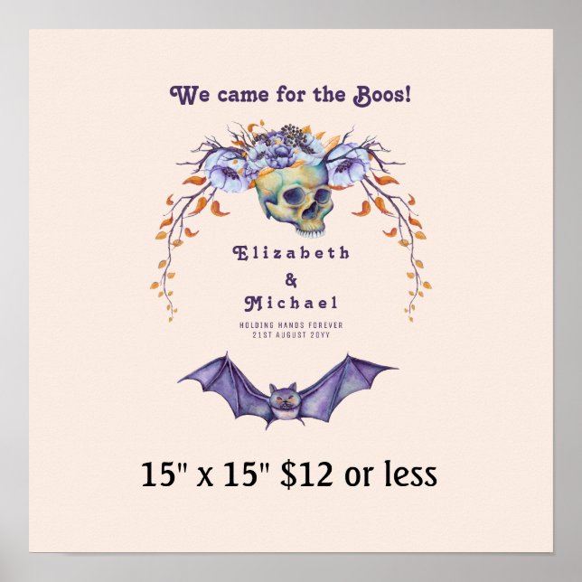 Guirlanda de Árvore de Impressão Digital Halloween (Frente)