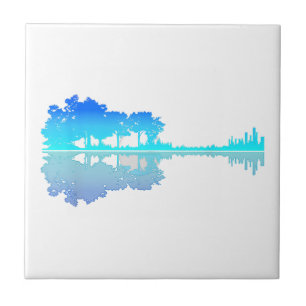 Guitar Lake Shadow Love Guitar Musical