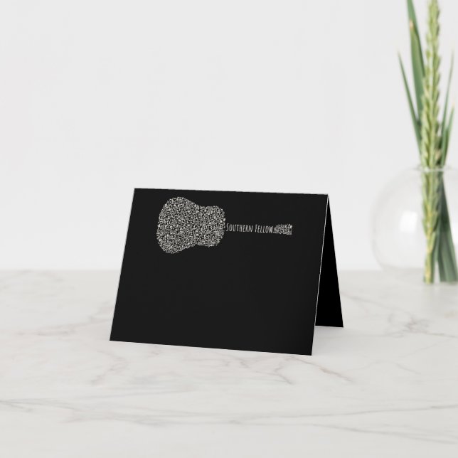 Guitar Lover | Presente de Notas de Violão (Frente)