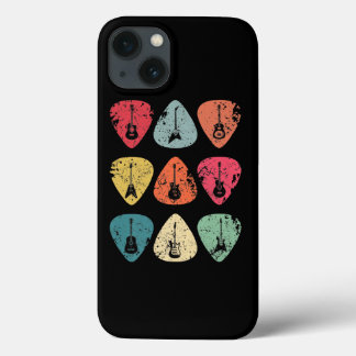 Guitar Pick Retro Vintage para Guitaristas Bhelp