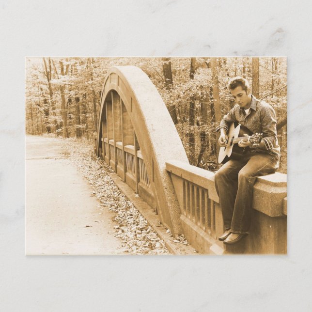 Guitar Pickin' no Cartão Postal da Ponte (Frente)