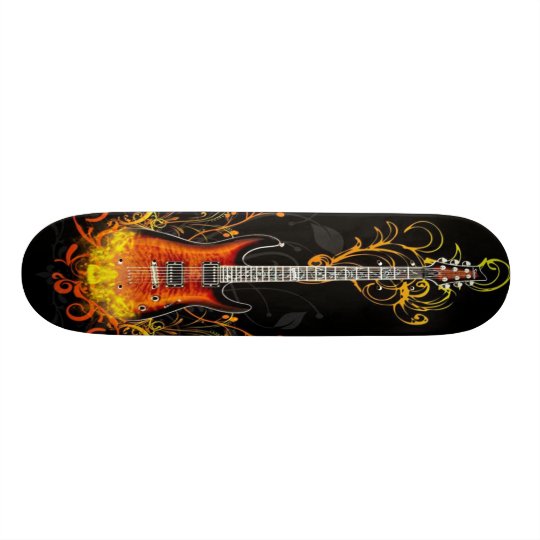 Guitar Shape De Skate 18,1cm