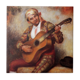 Guitarista espanhol (por Pierre-August Renoir)