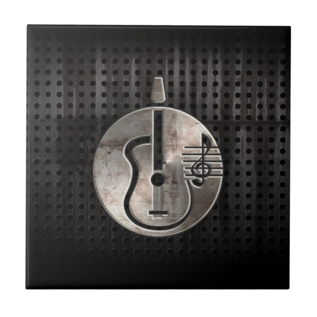 Guitarra acústica áspera (Frente)