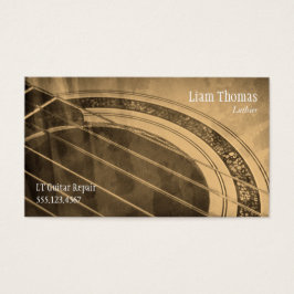 Guitarra acústica de artesão de Luthier Personaliz