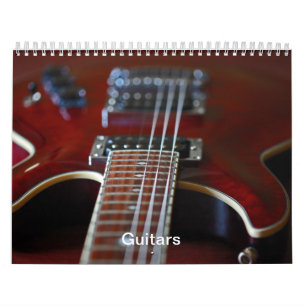 Guitarra - calendário