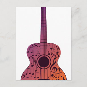 Guitarra e Notas de Música 2