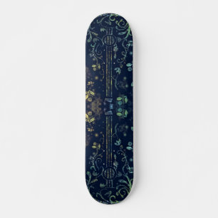Guitarra Floral Skateboard