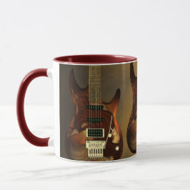 Guitarra ideal - canecas de café da benevolência