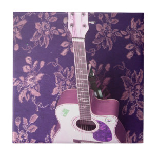 Guitarra Vintage: Sonho de Estilo Vibe Africano