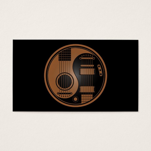 Guitarras Elétricas Marrons e Negras Acústicas - Y (Frente)