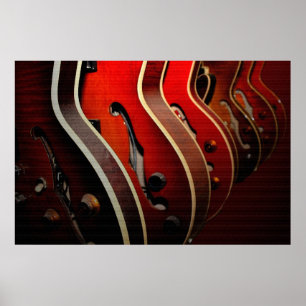 Guitarras: Escolha 36 x 24 Poster