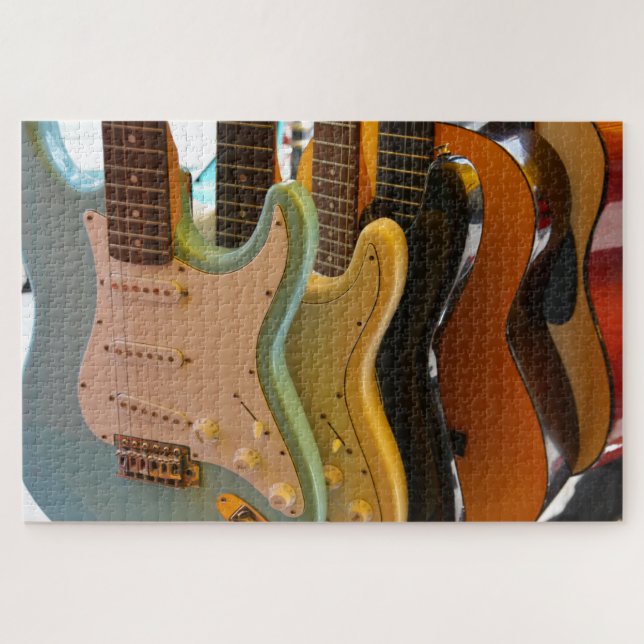 guitars galore quebra-cabeça (Horizontal)
