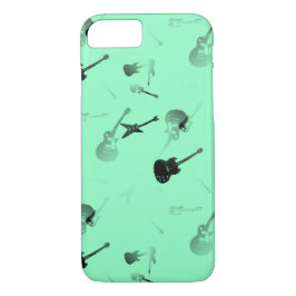 Guitars Rock Aqua Capas de iphone 1