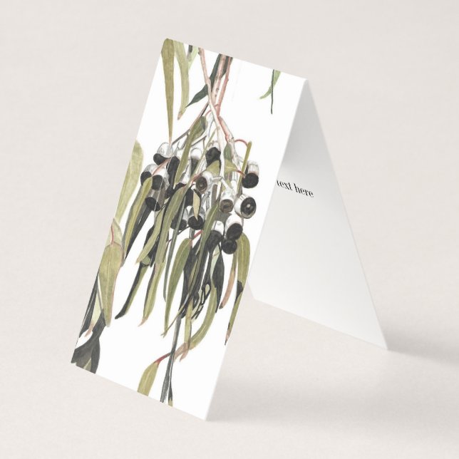 Gumnut Australiano Qualquer Cartão De Saudação Oca (Frente)