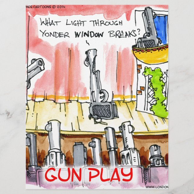 GunPlay Desenho Engraçado (Frente)