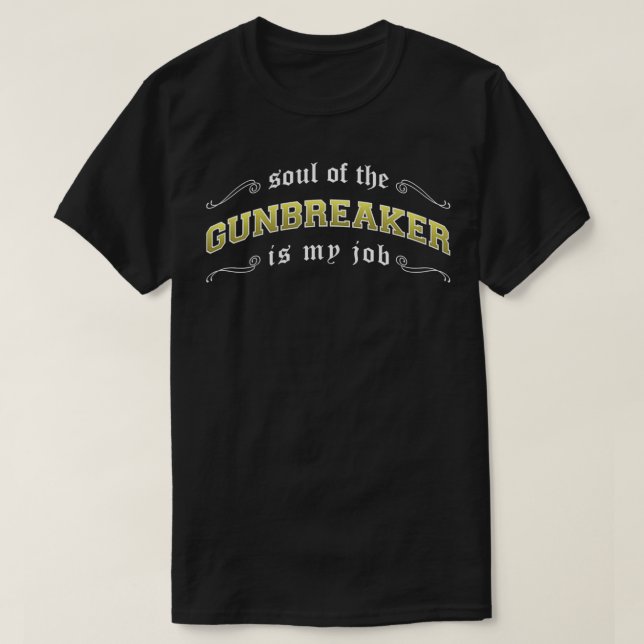 Gunqueer É Meu Trabalho Fantasy MMO Gamer Pullover (Frente do Design)
