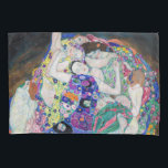Gustav Klimt - A Virgem<br><div class="desc">A Virgem / A Maiden - Gustav Klimt,  Oil on Canvas,  1913</div>