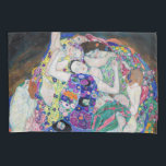 Gustav Klimt - A Virgem<br><div class="desc">A Virgem / A Maiden - Gustav Klimt,  Oil on Canvas,  1913</div>