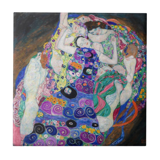 Gustav Klimt - A Virgem (Frente)