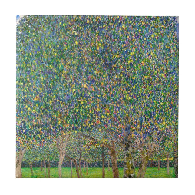 Gustav Klimt - Árvore de pera (Frente)