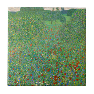 Gustav Klimt - Campo Poppy