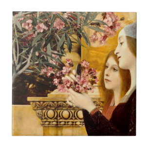 Gustav Klimt - Duas Garotas Com Oleander