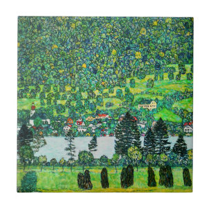 Gustav Klimt - Encosta de montanha em Unterach