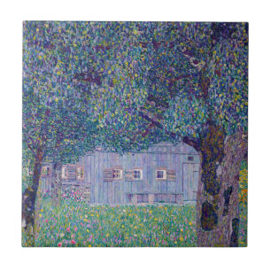 Gustav Klimt - Farmhouse no Alto da Áustria
