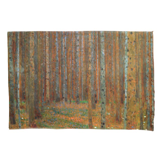 Gustav Klimt - Floresta dos Pinheiros de Tannenwal (Frente)