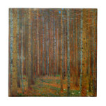 Gustav Klimt - Floresta dos Pinheiros de Tannenwal<br><div class="desc">Floresta Fir / Floresta de Pinheiro Tannenwald - Gustav Klimt,  Petróleo na Canvas,  1902</div>