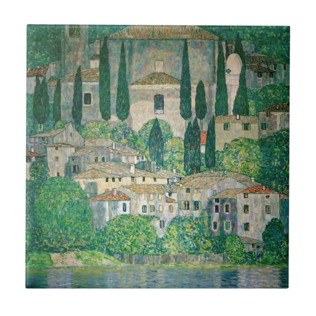 Gustav Klimt - Igreja em Cassone (Frente)