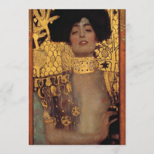 Gustav Klimt Judith Convites