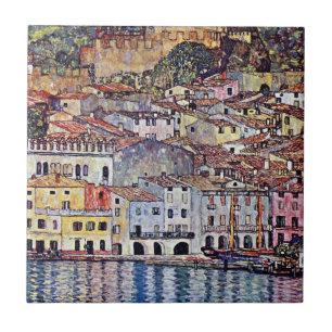 Gustav Klimt - Malcesine no Lago de Garda Itália