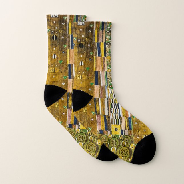 Gustav Klimt - Meias Ouros (Par)