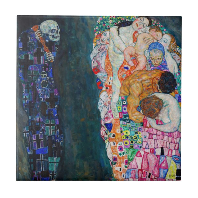Gustav Klimt - Morte e Vida (Frente)