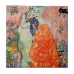 Gustav Klimt - Mulheres Amigas<br><div class="desc">Mulheres Amigas - Gustav Klimt,  Petróleo na Canvas,  1916-17 (destruído em 1945)</div>
