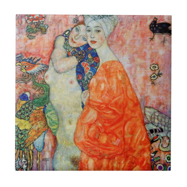 Gustav Klimt - Mulheres Amigas (Frente)
