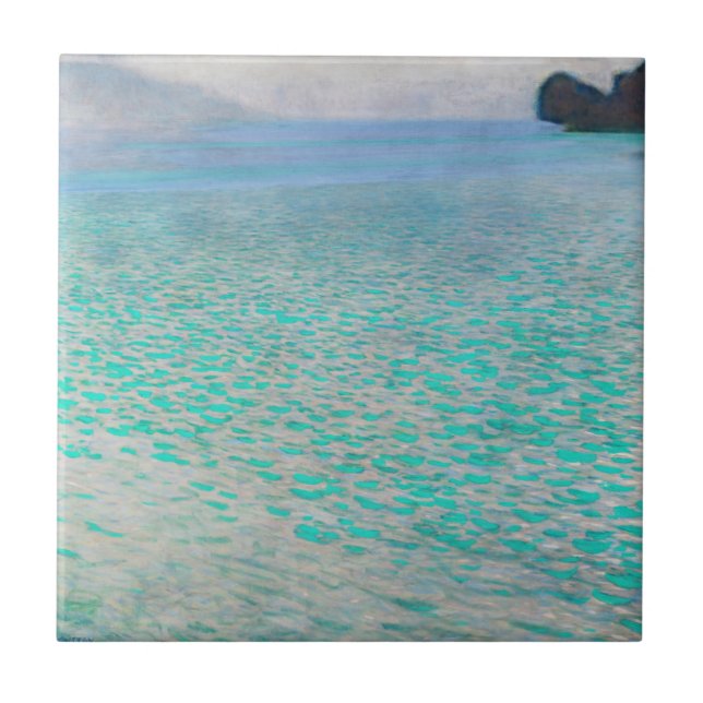 Gustav Klimt - No Lago Attersee (Frente)