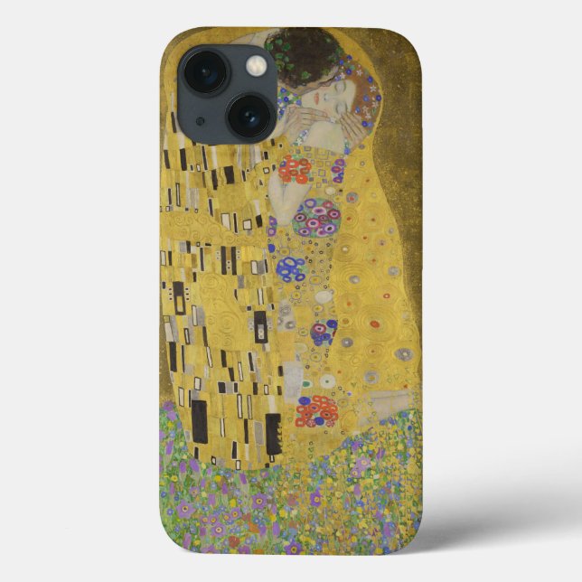 Gustav Klimt O Beijo (Verso)