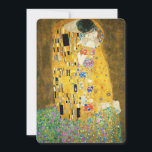 Gustav Klimt O Beijo Vintage Art Nouveau Painting<br><div class="desc">Gustav Klimt The Kiss Vintage Art Nouveau Painting The Kiss (Em alemão: Der Kuss) foi pintado pelo pintor simbolista austríaco Gustav Klimt entre 1907 e 1908, ponto alto de seu período de Ouro, quando pintou várias obras em estilo semelhante. A pintura é amplamente considerada uma obra-prima do início do período...</div>