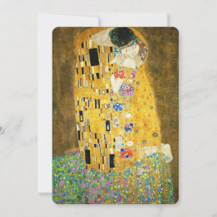 Gustav Klimt O Beijo Vintage Art Nouveau Painting