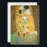 Gustav Klimt O Beijo Vintage Art Nouveau Painting<br><div class="desc">Gustav Klimt The Kiss Vintage Art Nouveau Painting The Kiss (Em alemão: Der Kuss) foi pintado pelo pintor simbolista austríaco Gustav Klimt entre 1907 e 1908, ponto alto de seu período de Ouro, quando pintou várias obras em estilo semelhante. A pintura é amplamente considerada uma obra-prima do início do período...</div>