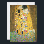 Gustav Klimt O Beijo Vintage Art Nouveau Painting<br><div class="desc">Gustav Klimt The Kiss Vintage Art Nouveau Painting The Kiss (Em alemão: Der Kuss) foi pintado pelo pintor simbolista austríaco Gustav Klimt entre 1907 e 1908, ponto alto de seu período de Ouro, quando pintou várias obras em estilo semelhante. A pintura é amplamente considerada uma obra-prima do início do período...</div>