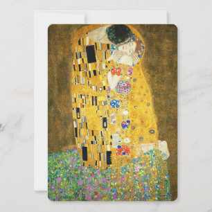 Gustav Klimt O Beijo Vintage Art Nouveau Painting