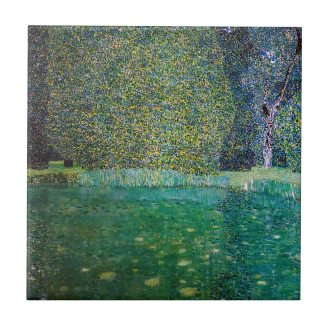 Gustav Klimt - Parque Schloss Kammer am Attersee (Frente)