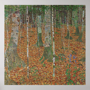 Gustav Klimt Poster ~ A Floresta