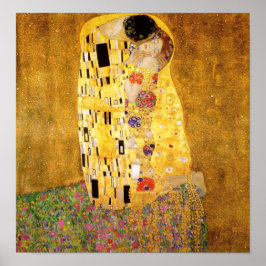 Gustav Klimt Poster do Beijo