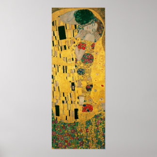 Gustav Klimt Poster do Beijo