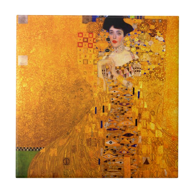 Gustav Klimt Retrato de Adele Bloch Bauer (Frente)